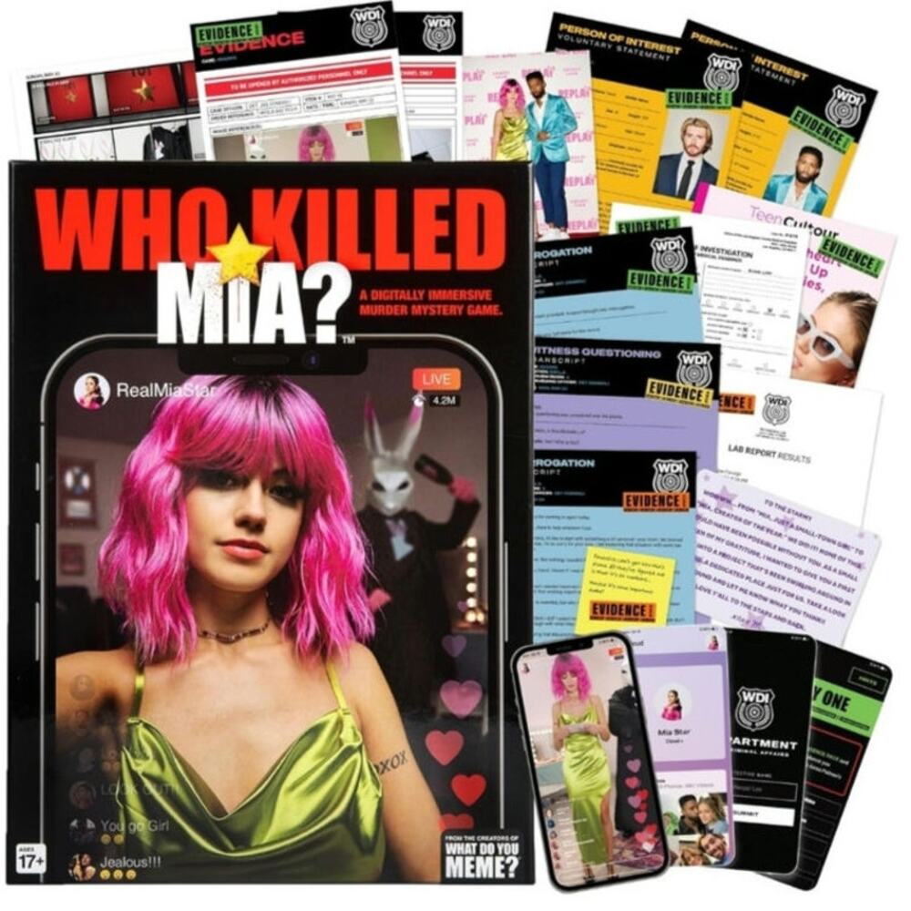 What DO You Meme? Who Killed Mia — A Modern Murder Mystery Game